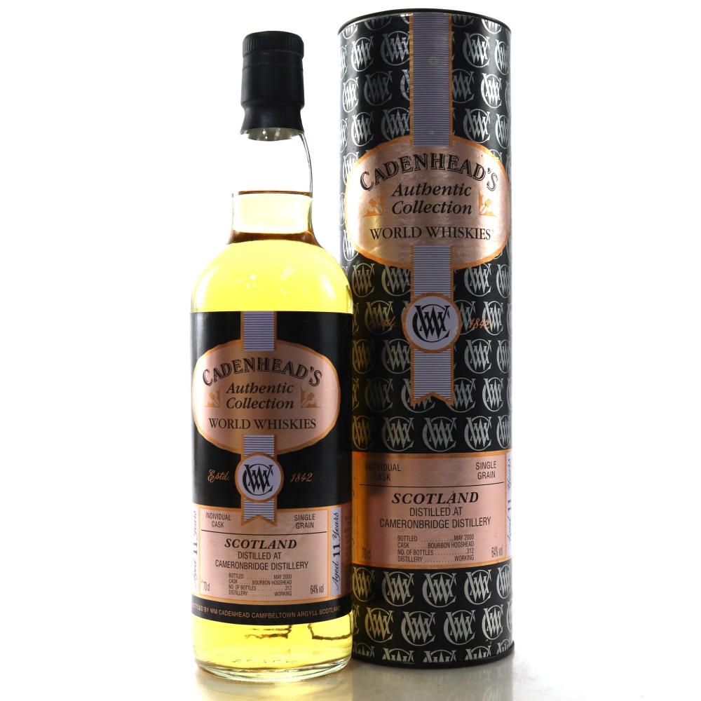 Cameronbridge 11 Year Old Cadenhead's Cask Strength