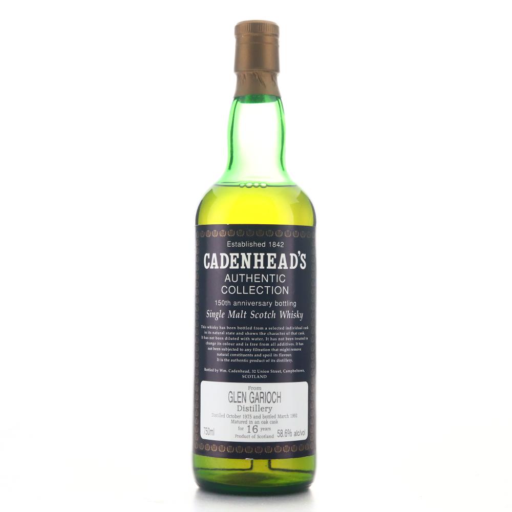 Glen Garioch 1975 Cadenhead's 16 Year Old / 150th Anniversary