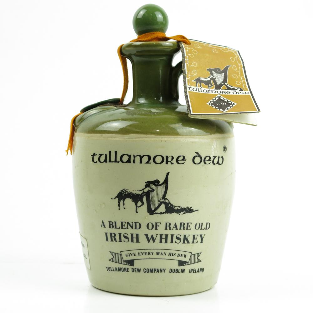 Tullamore Dew Irish Whiskey Flagon 1960s