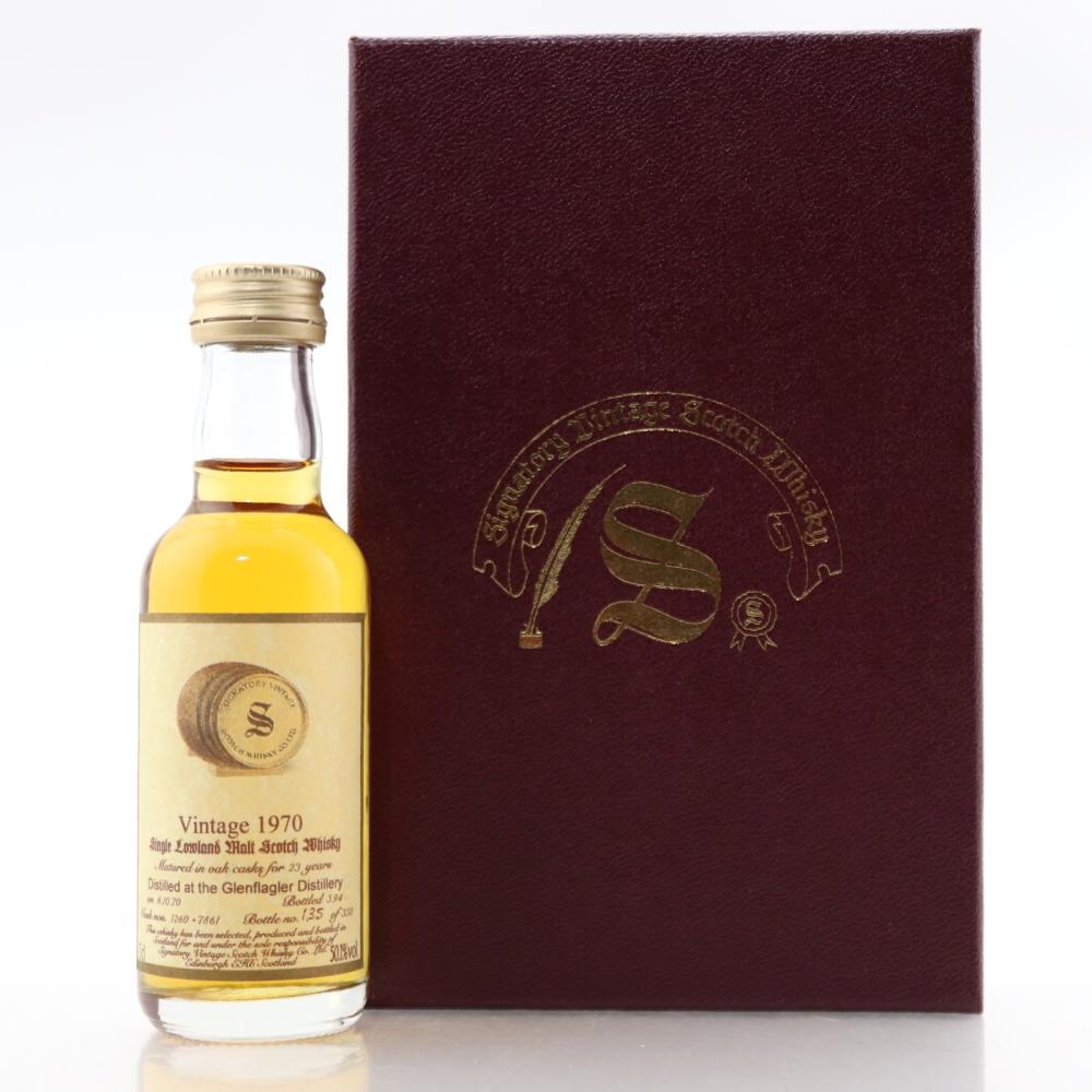 Glenflagler 1970 Signatory Vintage 23 Year Old Miniature 5cl