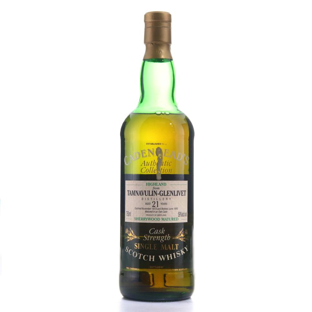 Tamnavulin 1973 Cadenhead's 21 Year Old Sherry Wood 75cl / US Import