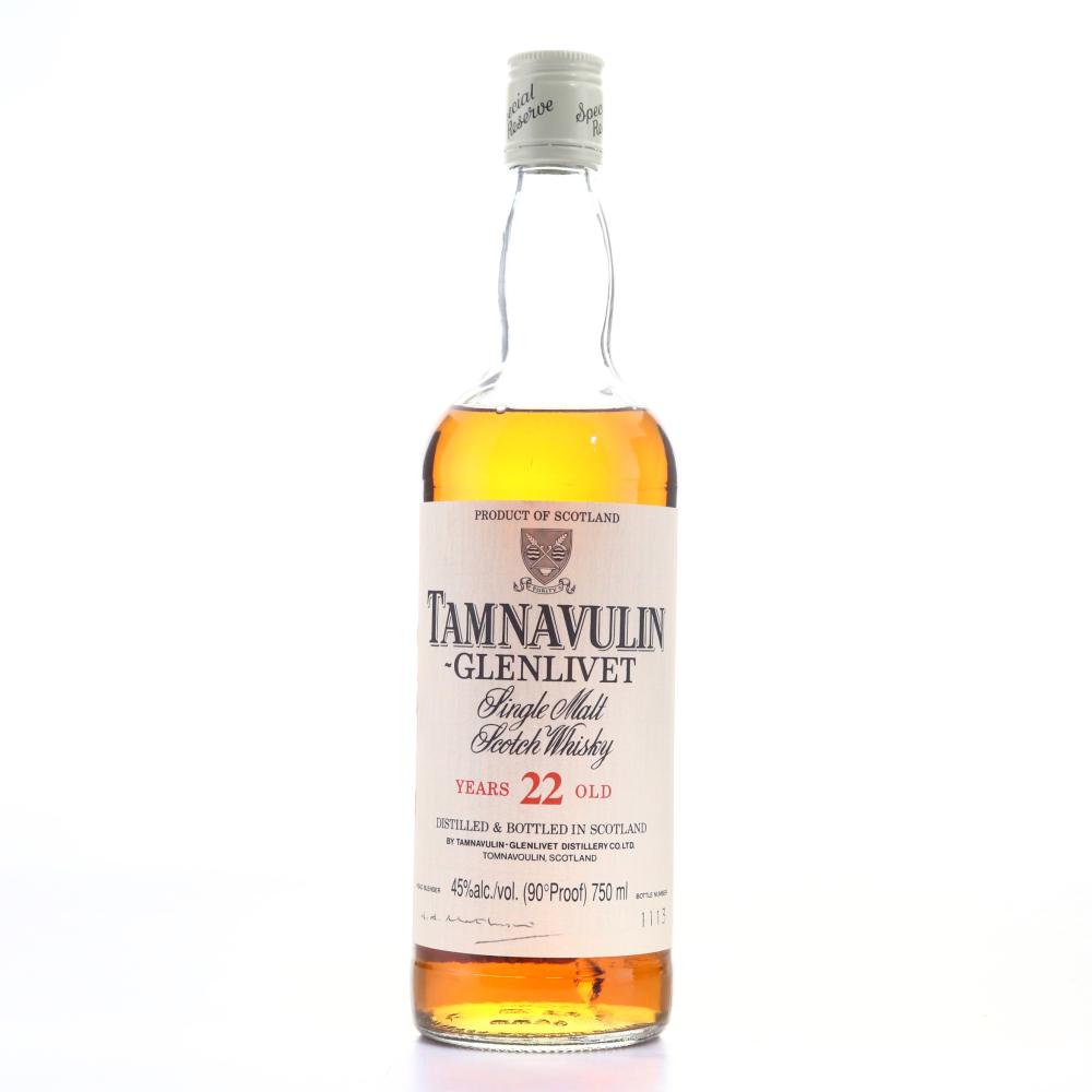 Tamnavulin 22 Year Old 75cl 1990s / US Import