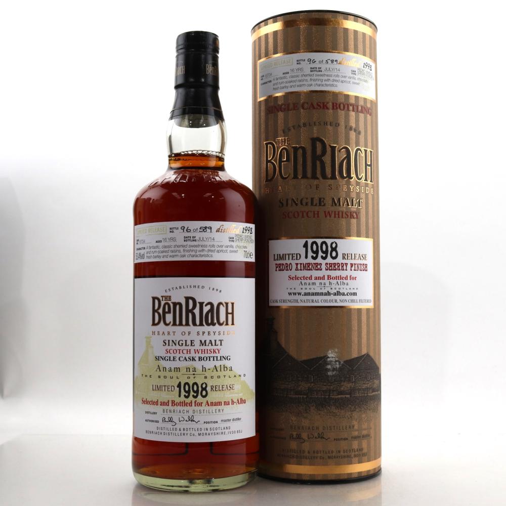 Benriach 1998 Single Cask 16 Year Old #6704 / Anam na h-Alba
