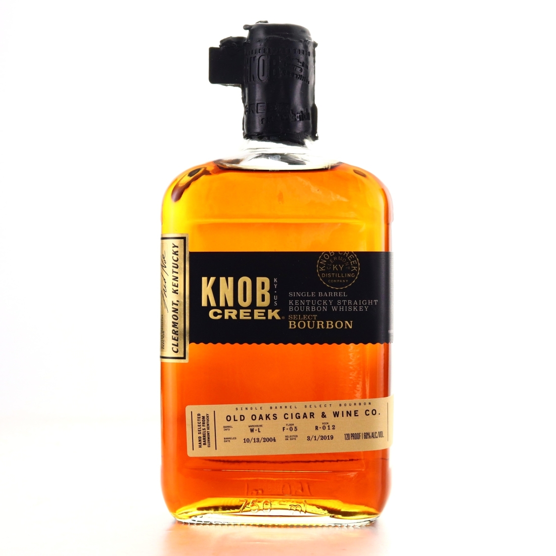 Knob Creek Single Barrel Bourbon / Old Oaks