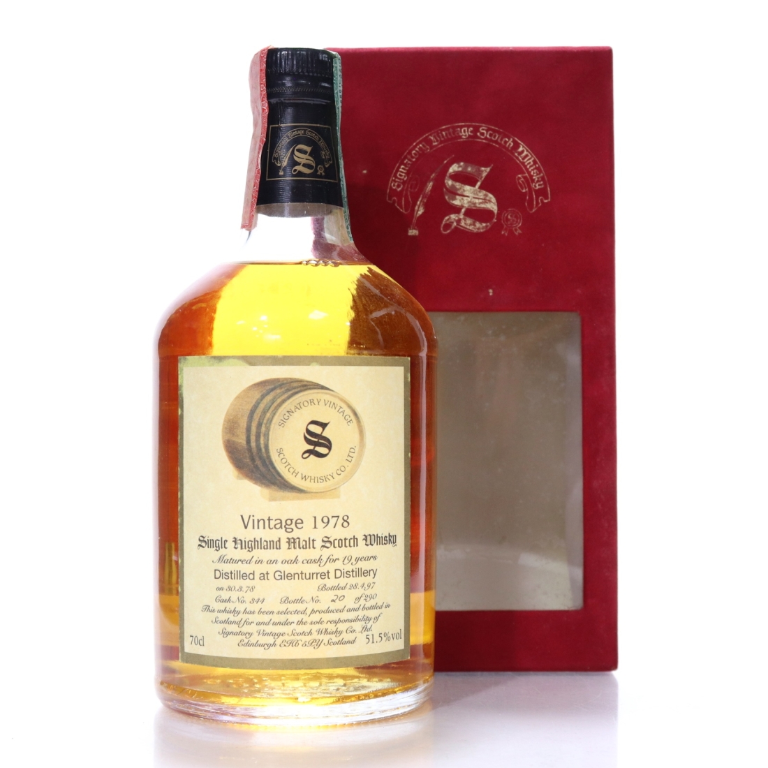Glenturret 1978 Signatory Vintage 19 Year Old