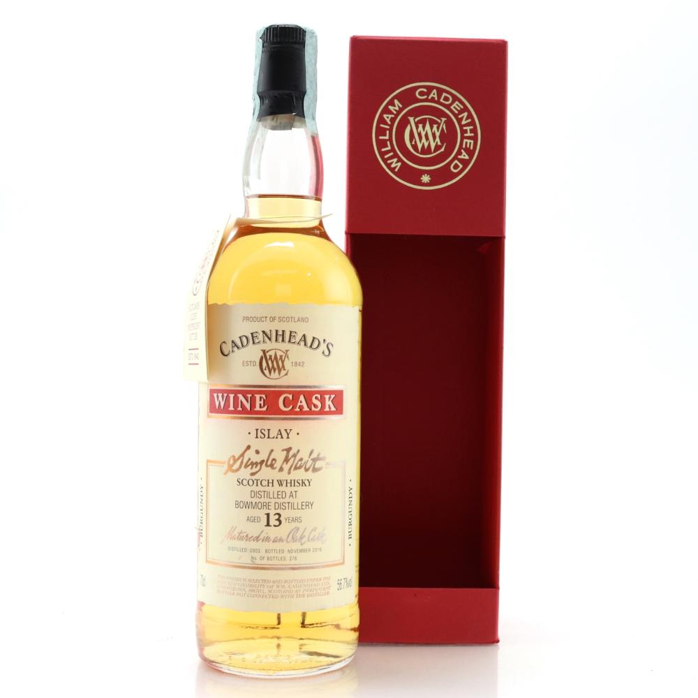 Bowmore 2003 Cadenhead's 13 Year Old / Wine Cask