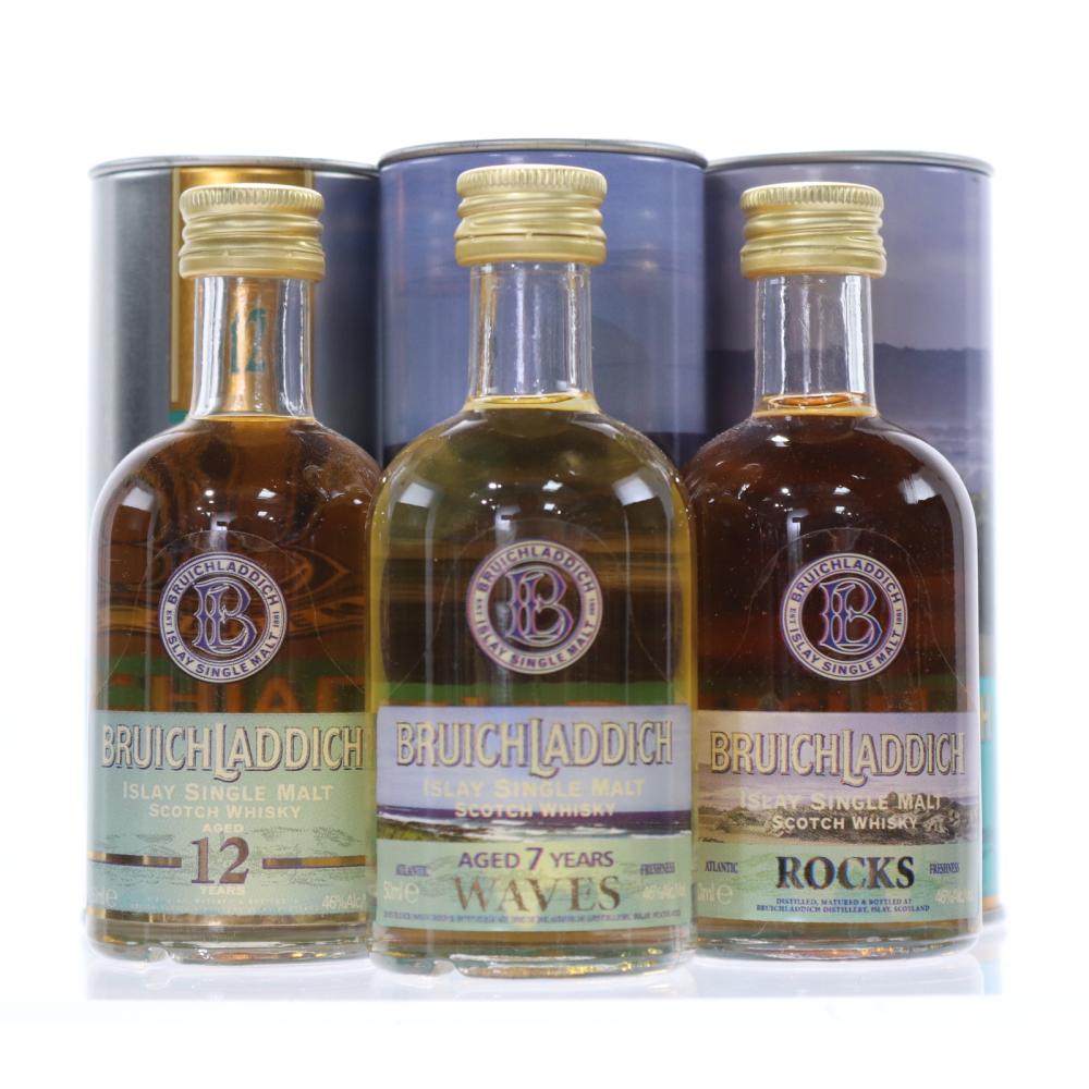 Bruichladdich Miniature Selection 3 x 5cl