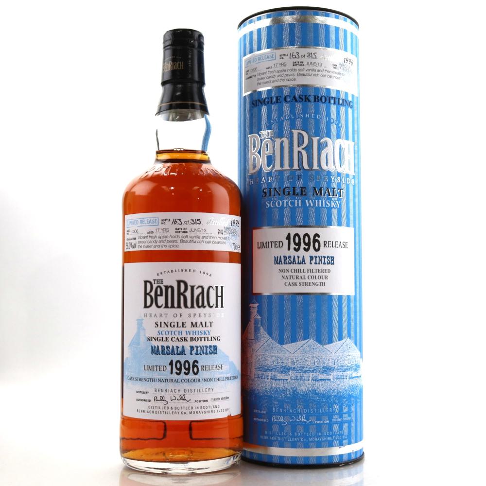 Benriach 1996 Single Cask 17 Year Old #10306 / Marsala Finish