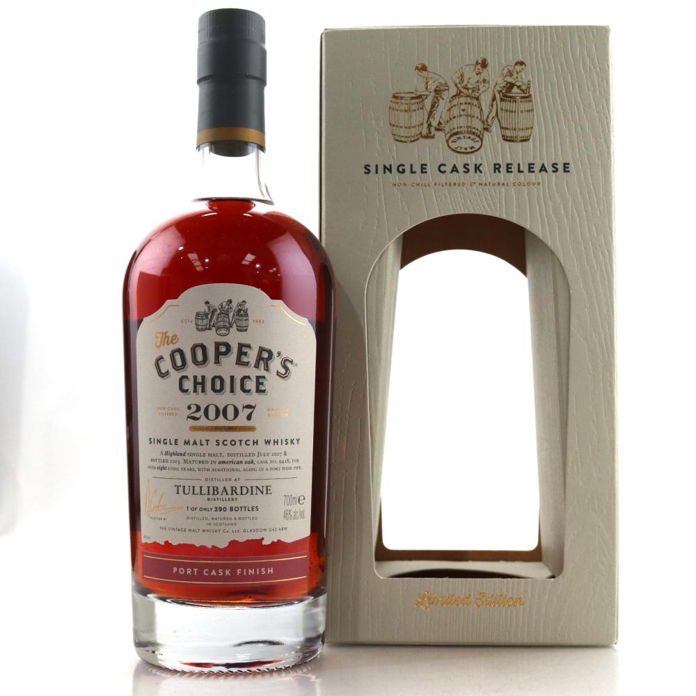 Tullibardine 2007 Cooper's Choice / Port Cask Finish