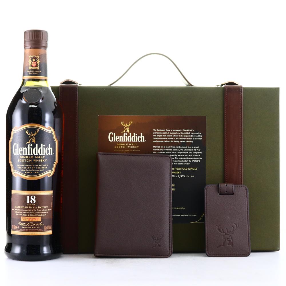 Glenfiddich 18 Year Old Explorer's Case