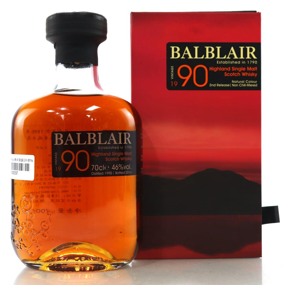 Balblair 1990 2nd Release 2016