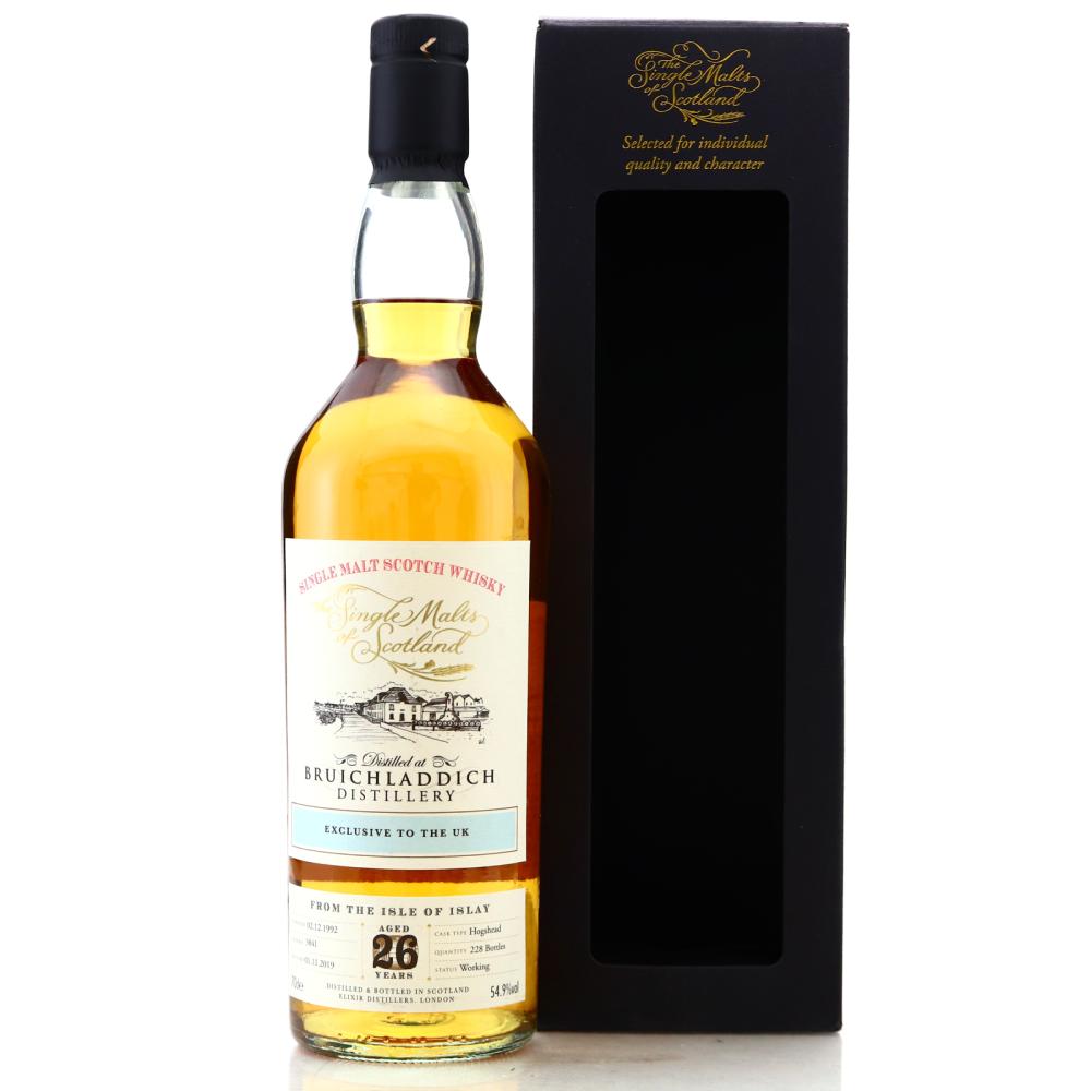 Bruichladdich 1992 Single Malts of Scotland 26 Year Old / UK 