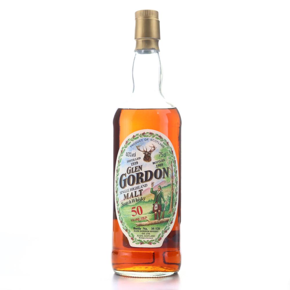 Glen Gordon 1939 Gordon and MacPhail 50 Year Old