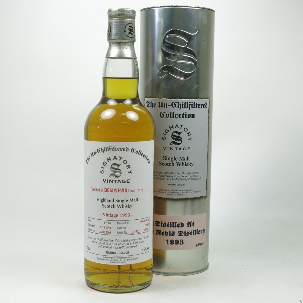 Ben Nevis 1993 Signatory Vintage 14 Year Old
