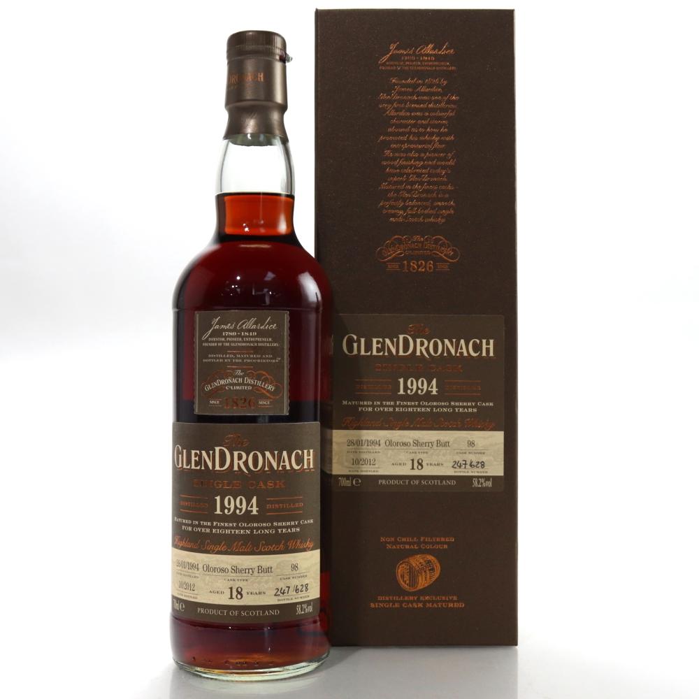 Glendronach 1994 Single Cask 18 Year Old #98