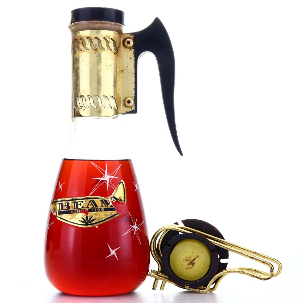 Jim Beam 1958 Coffee Warmer Atomic Star Carafe