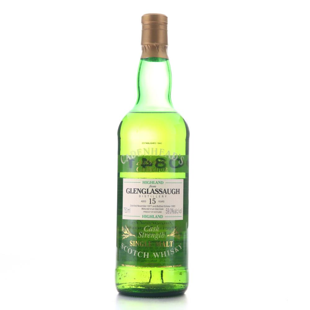 Glenglassaugh 1977 Cadenhead's 15 Year Old 75cl / US Import