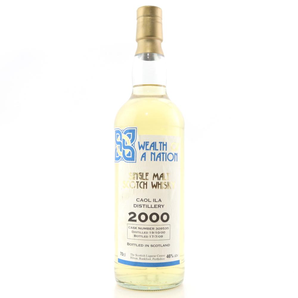 Caol Ila 2000 Scottish Liqueur Centre / Wealth of a Nation