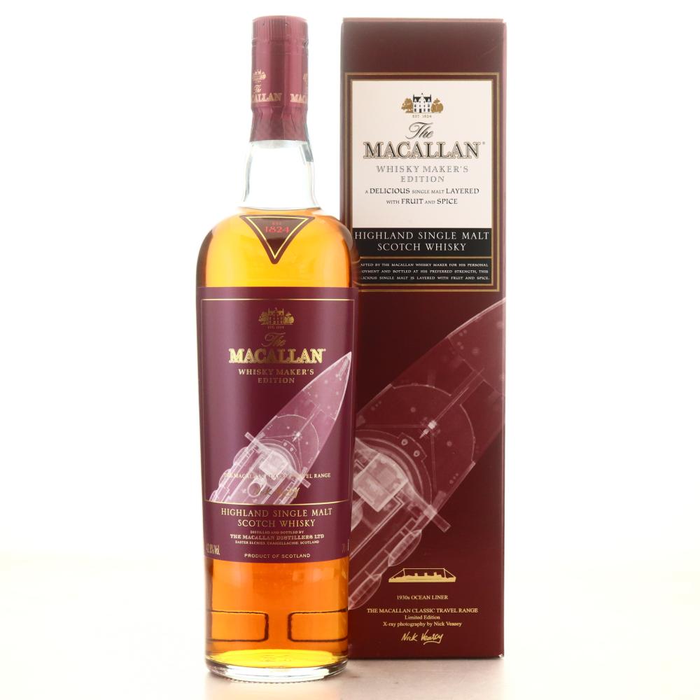 Macallan Whisky Makers Edition 1930s Ocean Liner