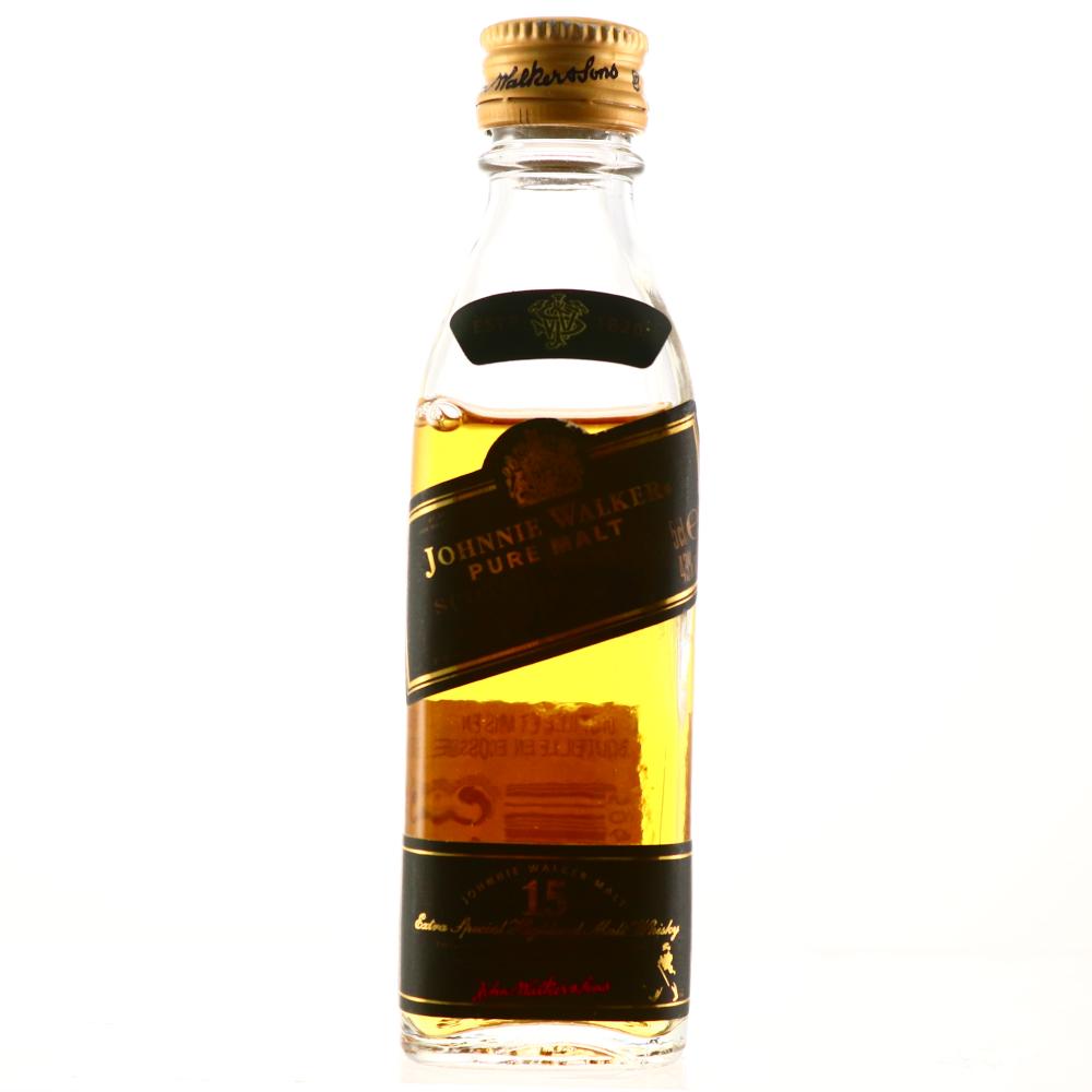 Johnnie Walker 15 Year Old Pure Malt Miniature / Green Label
