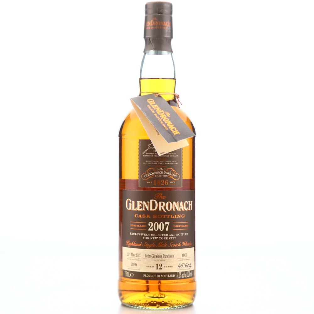 Glendronach 2007 Single PX Cask 12 Year Old #1901 75cl / New York
