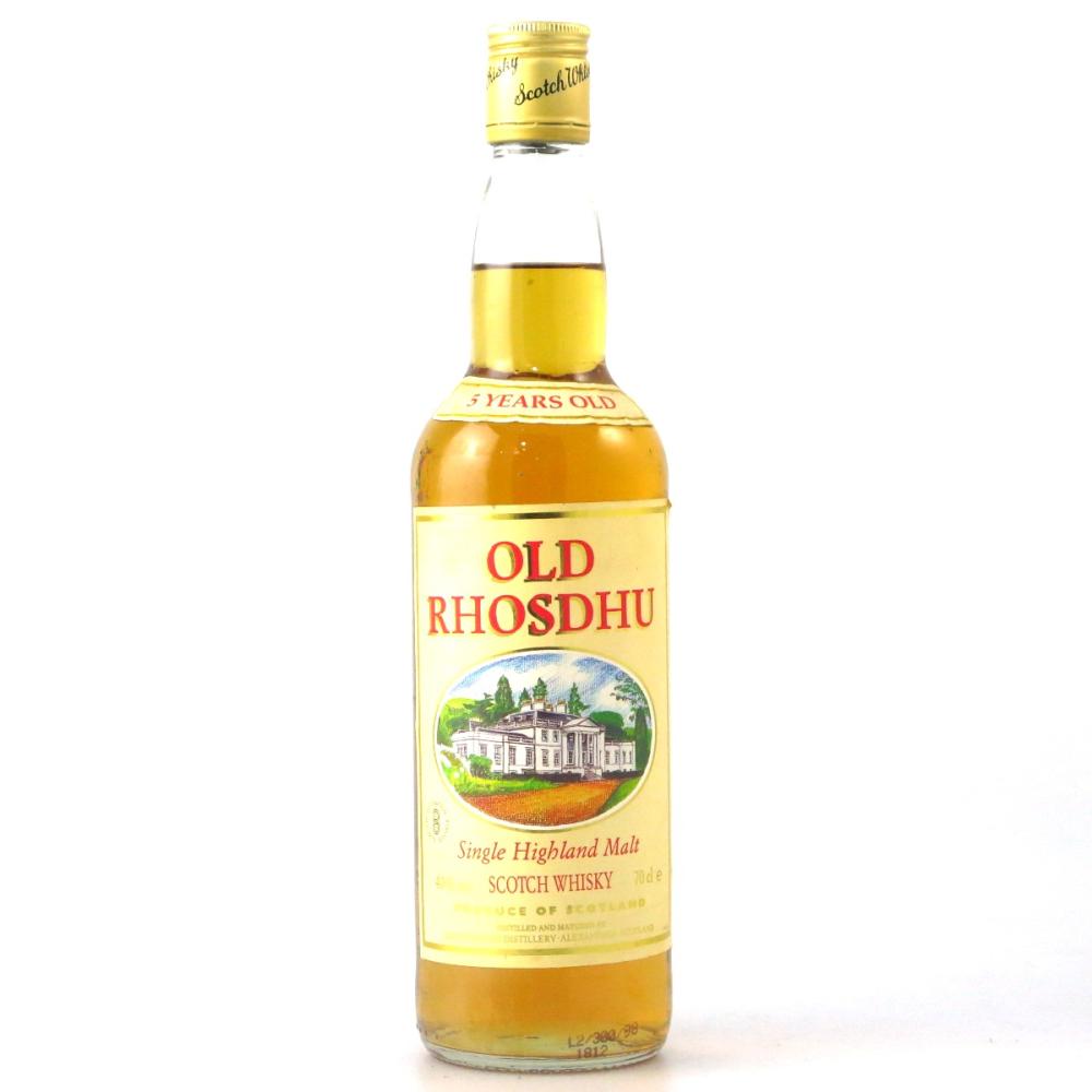 Old Rhosdhu / Loch Lomond 5 Year Old