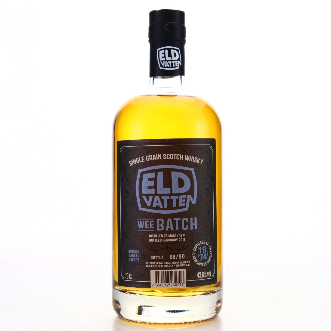 Carsebridge 1974 Svenska Eldvatten Wee Batch