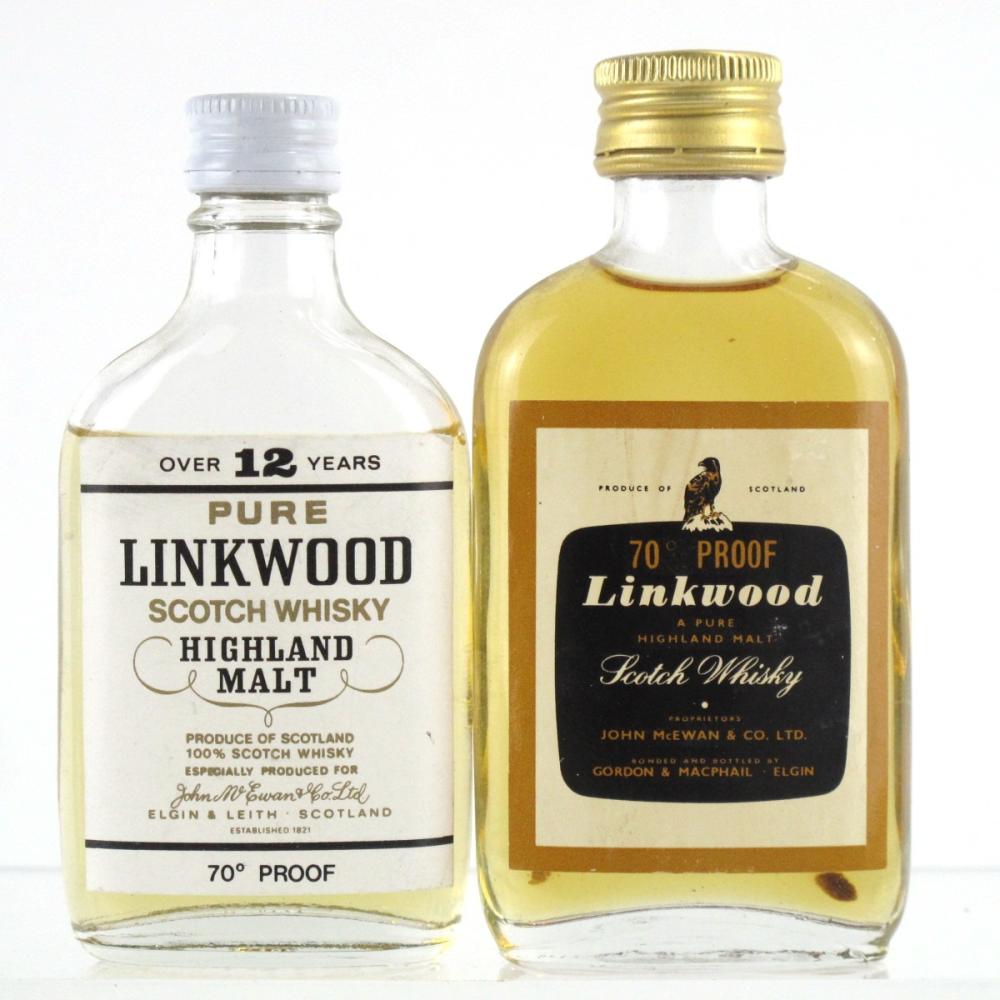 Linkwood Miniature Selection x 2 / including 12 Year Old