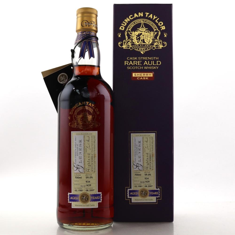 Glenesk 1981 Duncan Taylor 26 Year Old 