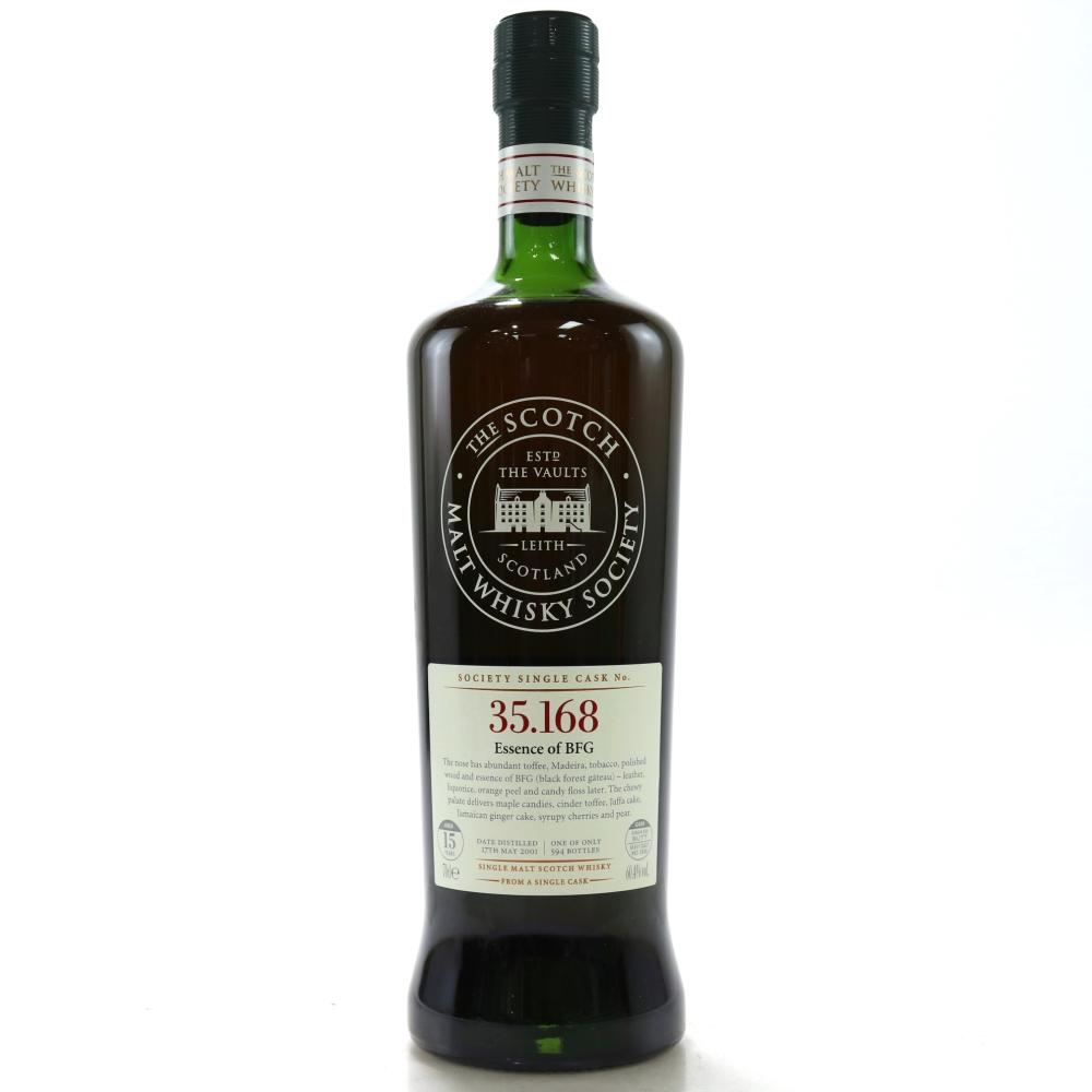 Glen Moray 2001 SMWS 15 Year Old 35.168