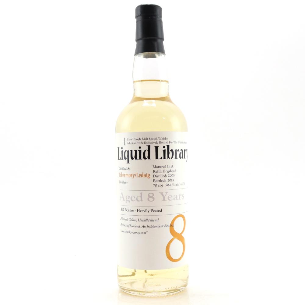 Ledaig 2005 Whisky Agency 8 Year Old / Liquid Library