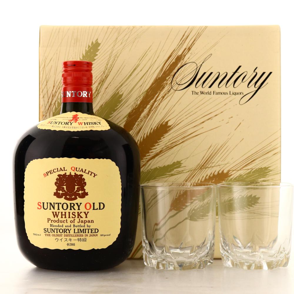 Suntory Old Whisky 76cl Gift Pack