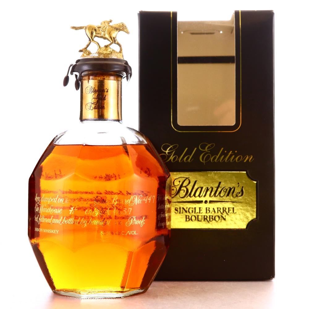 Blanton's Single Barrel Gold Edition Dumped 2007