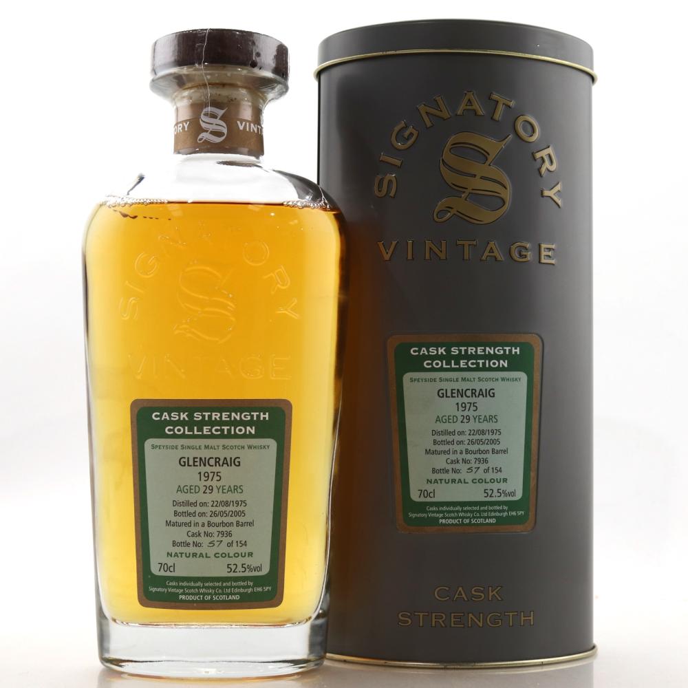 Glencraig 1975 Signatory Vintage 29 Year Old Cask Strength