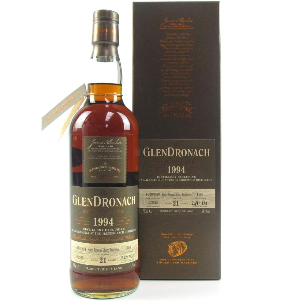 Glendronach 1994 Single Cask 21 Year Old  #1189