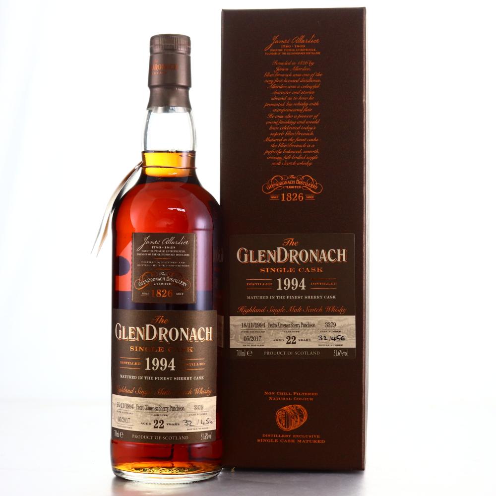 Glendronach 1994 Single PX Cask 22 Year Old #3379