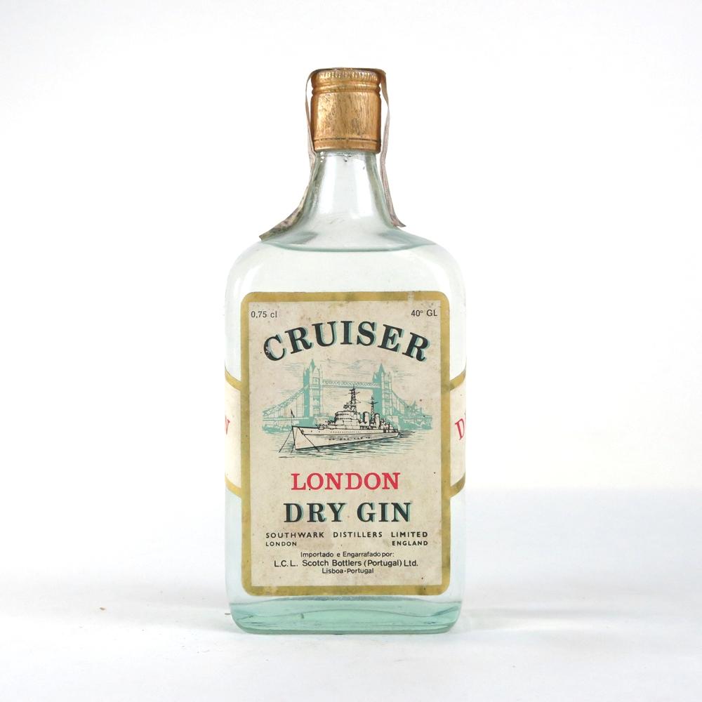 Cruiser London  Dry Gin Circa 1980s