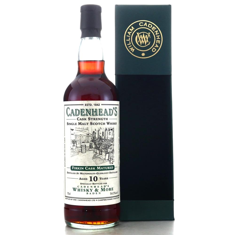 Miltonduff 10 Year Old Cadenhead's Firkin Cask / Baden Shop