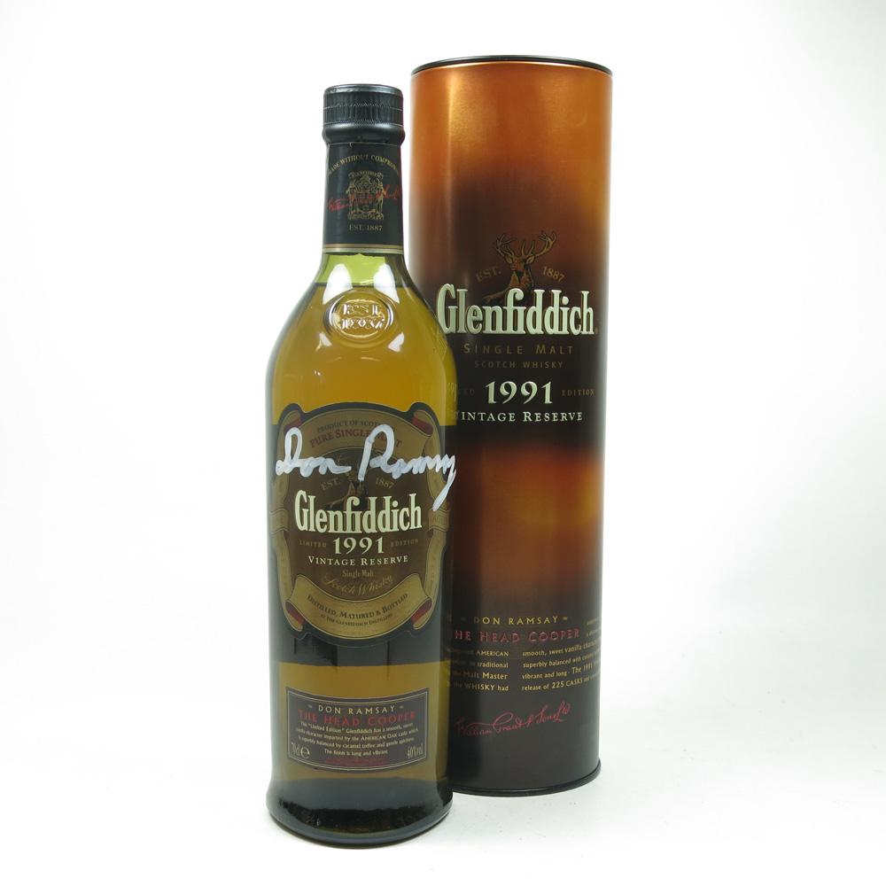 Glenfiddich 1991 Don Ramsay Vintage Reserve / Signed