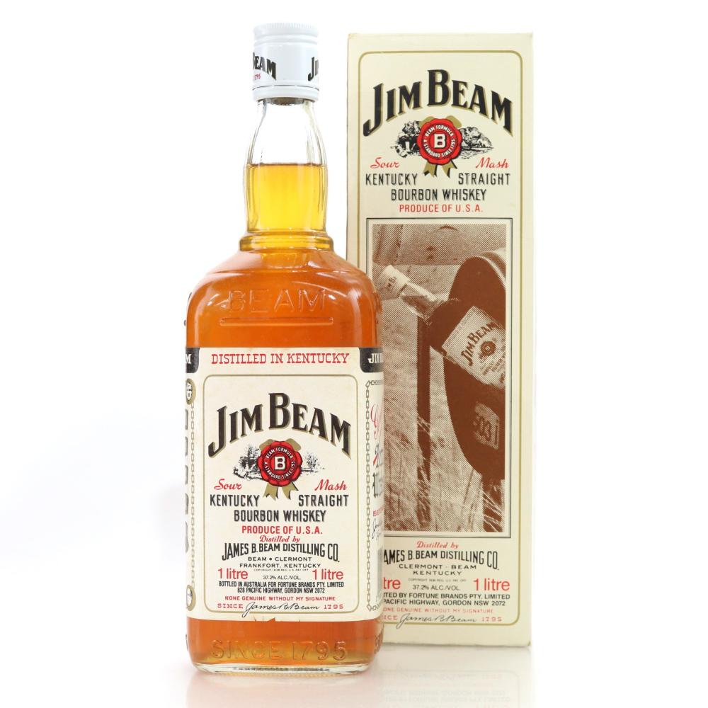 Jim Beam Kentucky Straight Bourbon 1 Litre / Australian Import