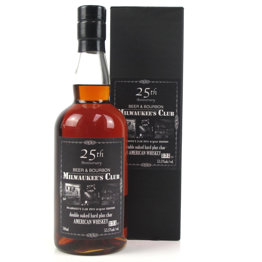 Chichibu Ichiro's Malt Milwaukee's Club Bourbon Whiskey