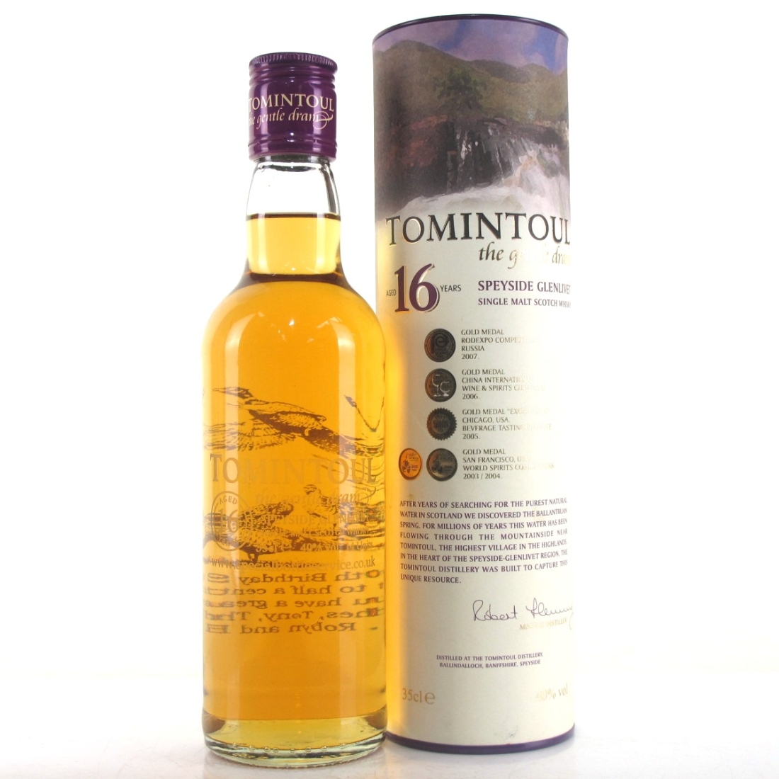 Tomintoul 16 Year Old 35cl / Personalised