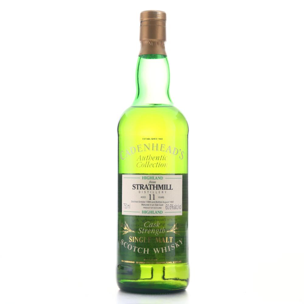 Strathmill 1980 Cadenhead's 11 Year Old 75cl / US Import