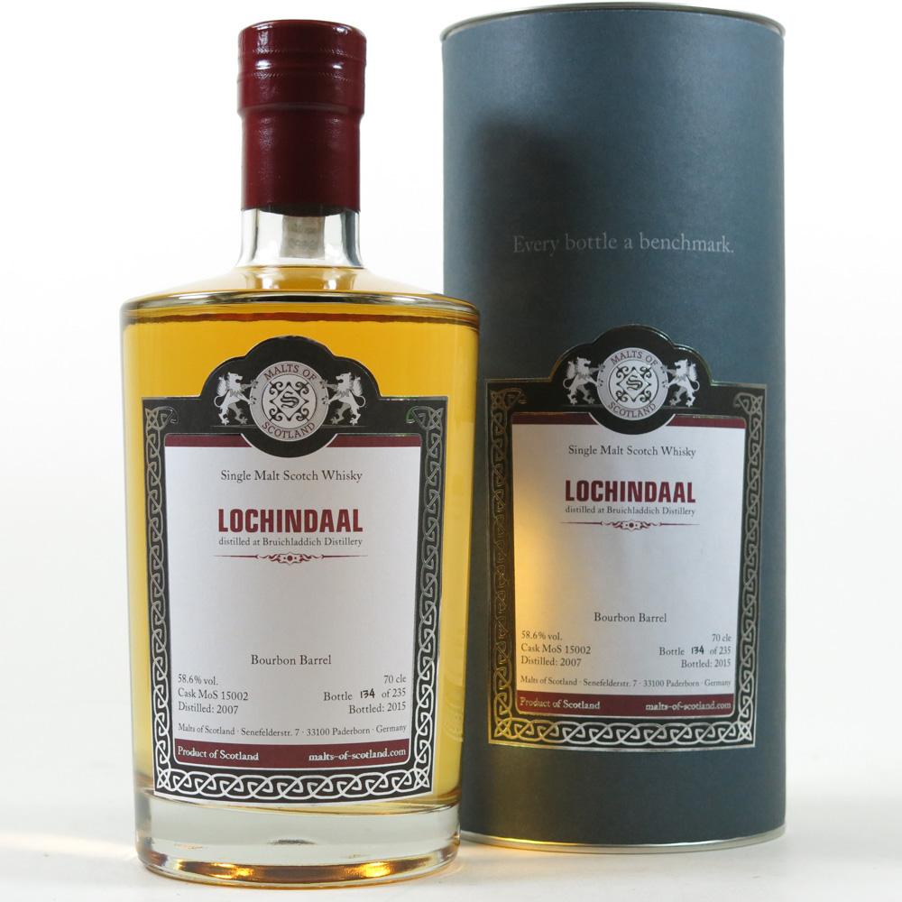 Bruichladdich 2007 Lochindaal Malts of Scotland Single Cask