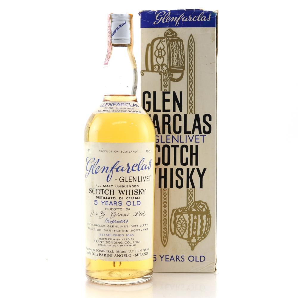 Glenfarclas 5 Year Old 1970s / Donini Import