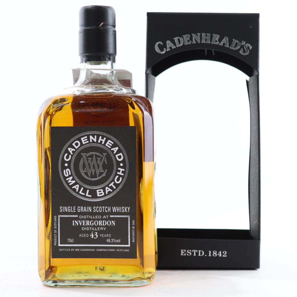 Invergordon 1972 Cadenhead's 43 Year Old