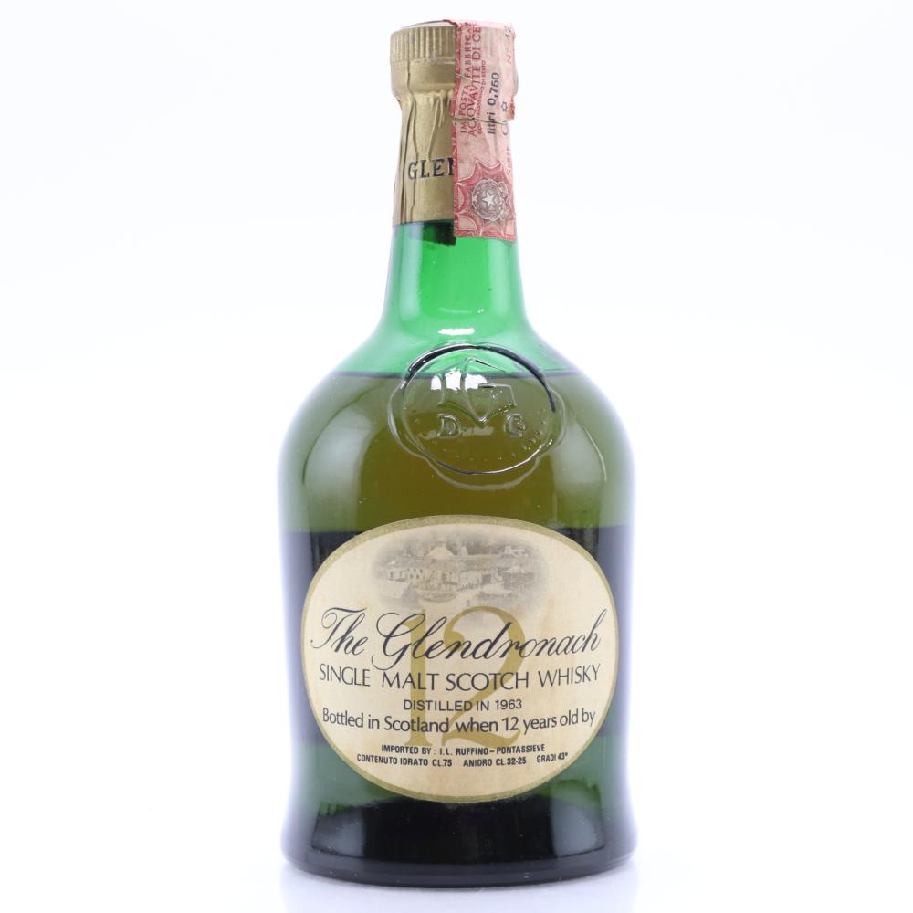 Glendronach 1963 12 Year Old