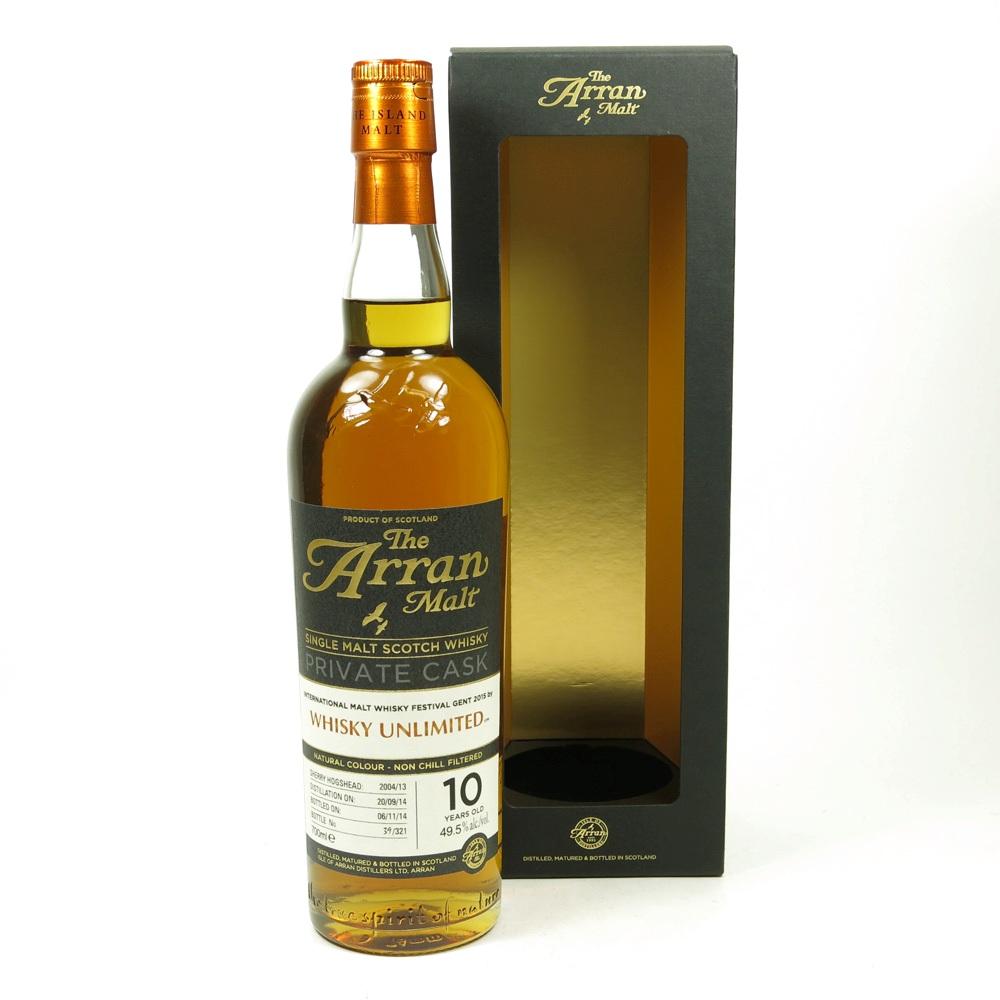 Arran 2004 Single Sherry Cask Gent Festival 2015