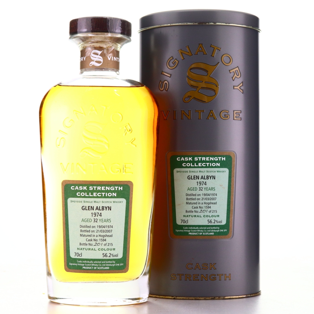Glen Albyn 1974 Signatory Vintage 32 Year Old
