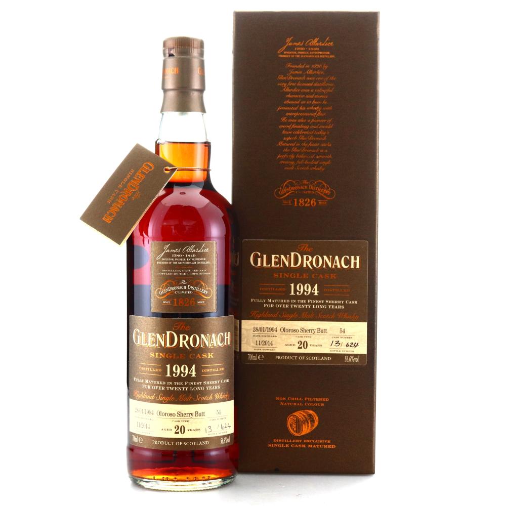 Glendronach 1994 Single Oloroso Cask 20 Year Old #54